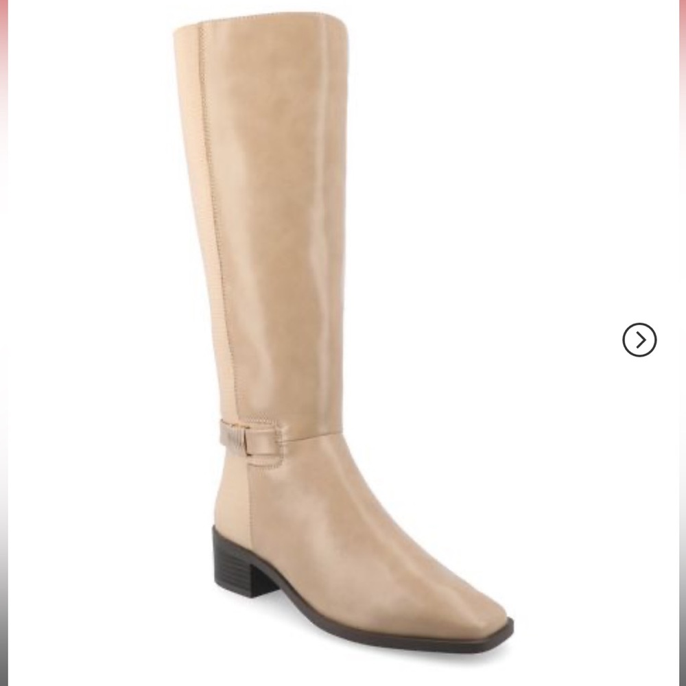 NEW- Journee  Collection/ Londyn Boots/ Tan Color